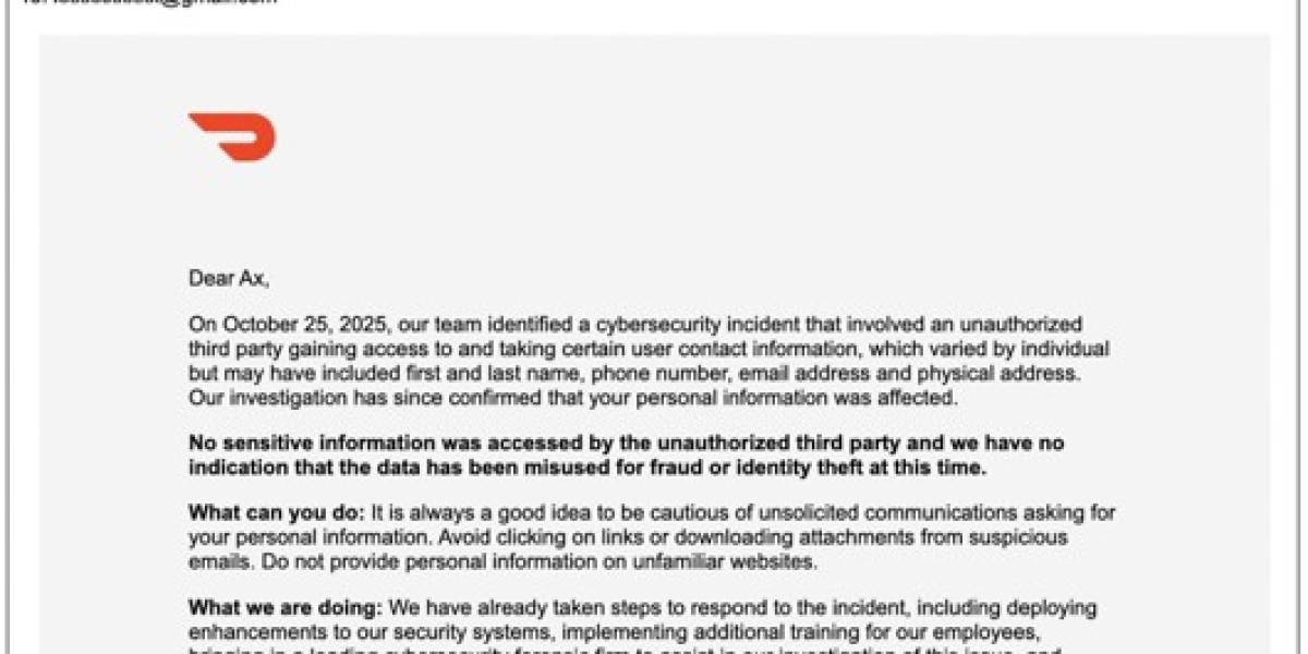 Doordash Cybersecurity Event: Data Breach Details
